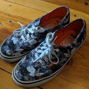 Limited Edition ASPCA Low Top Cat Print Vans